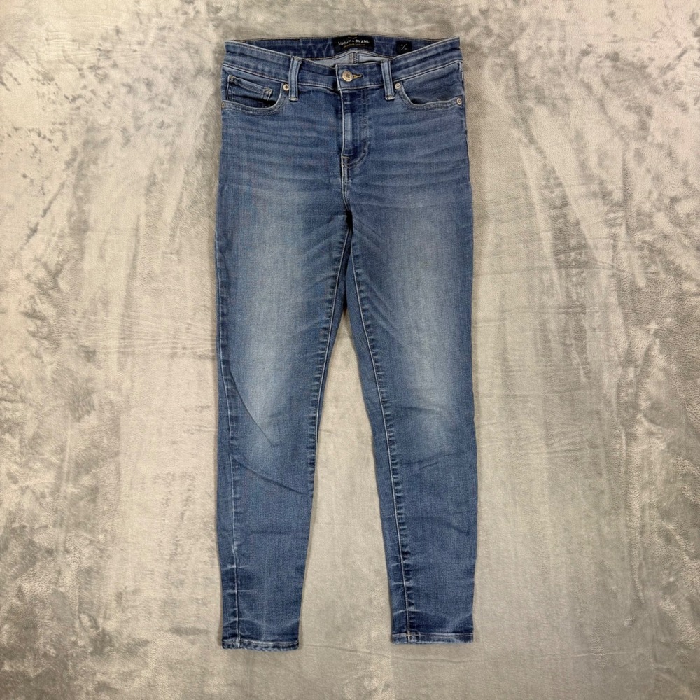 Lucky Brand Ava Legging Jeans Women's Size 4/27 Blue Denim Pants